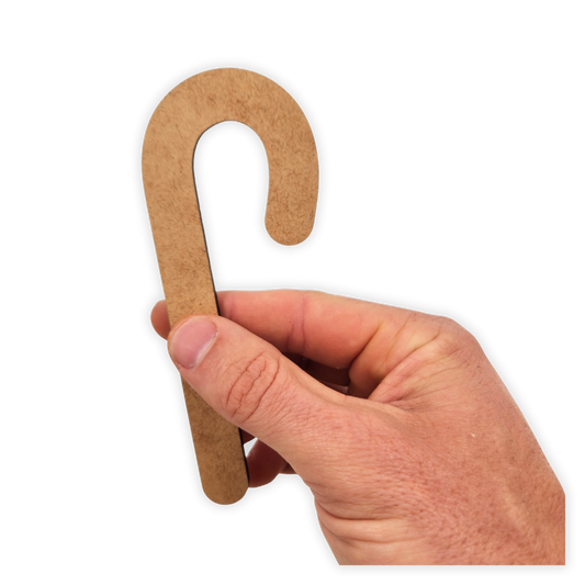 Candy Cane Christmas decoration wood cutout