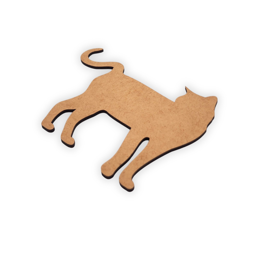 Cat wood blank