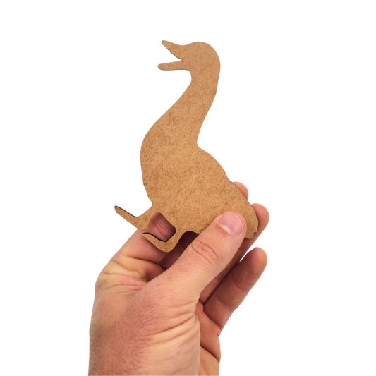 Duck wooden blank for painting