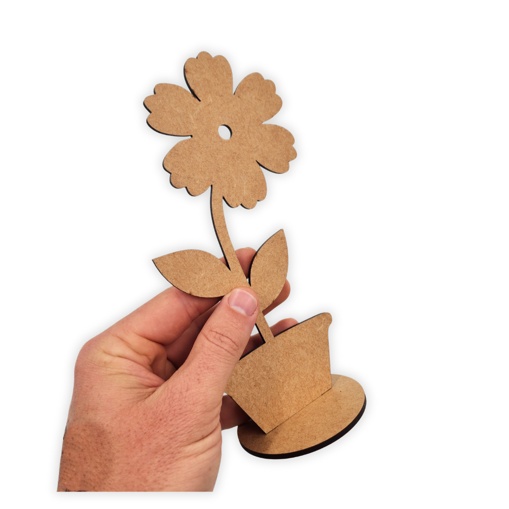 Flower in Pot - Self Standing