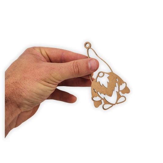 Christmas Gnome wooden cutout