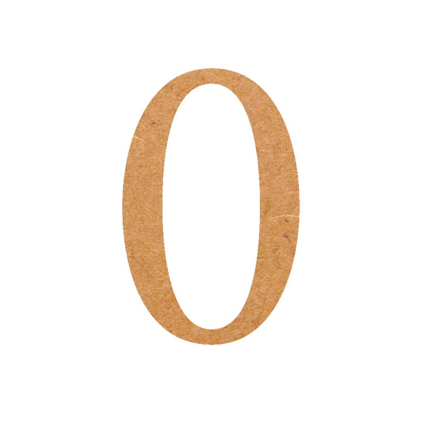 Our Zero blank is cutout of 3mm MDF wood.