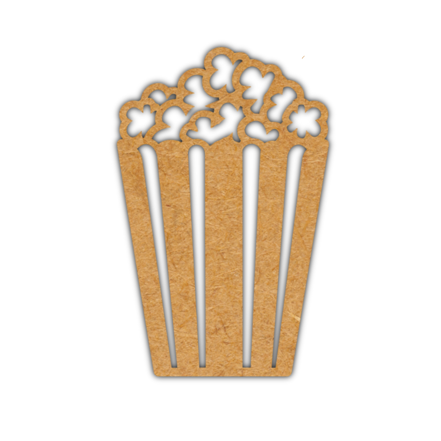 Laser cut blank of Movie popcorn