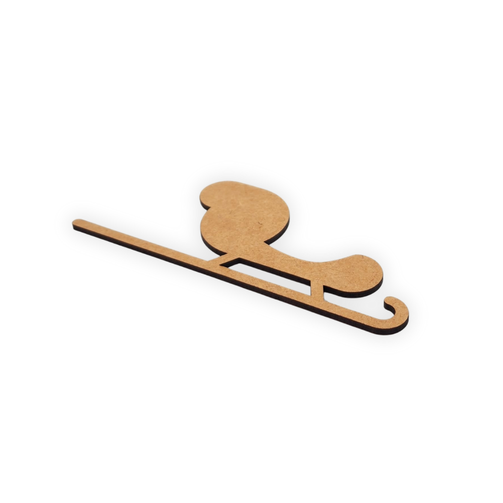 Christmas toy snow sled