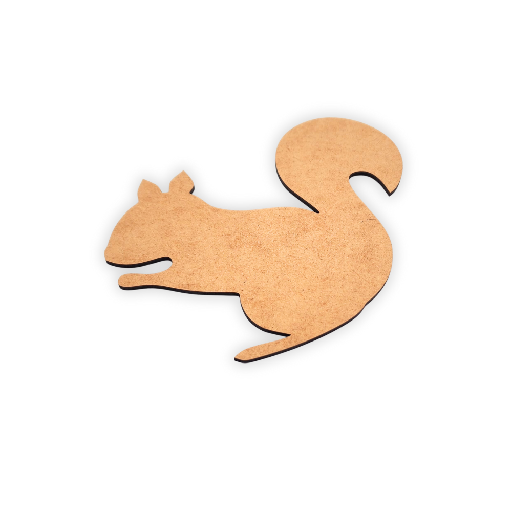 Squirrel wood cutout