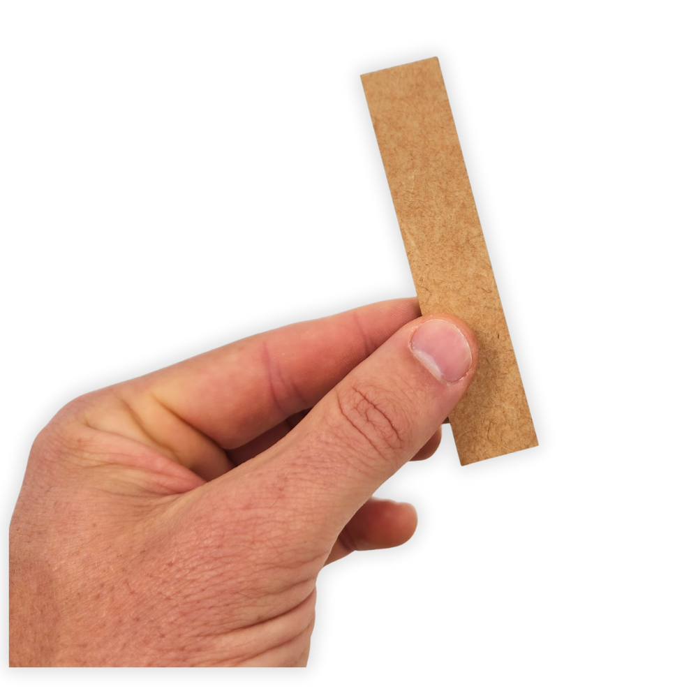 Wooden blank alphabet letter cutout