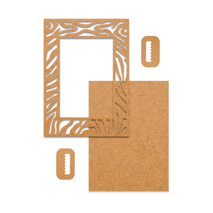 Zebra Pattern Frame