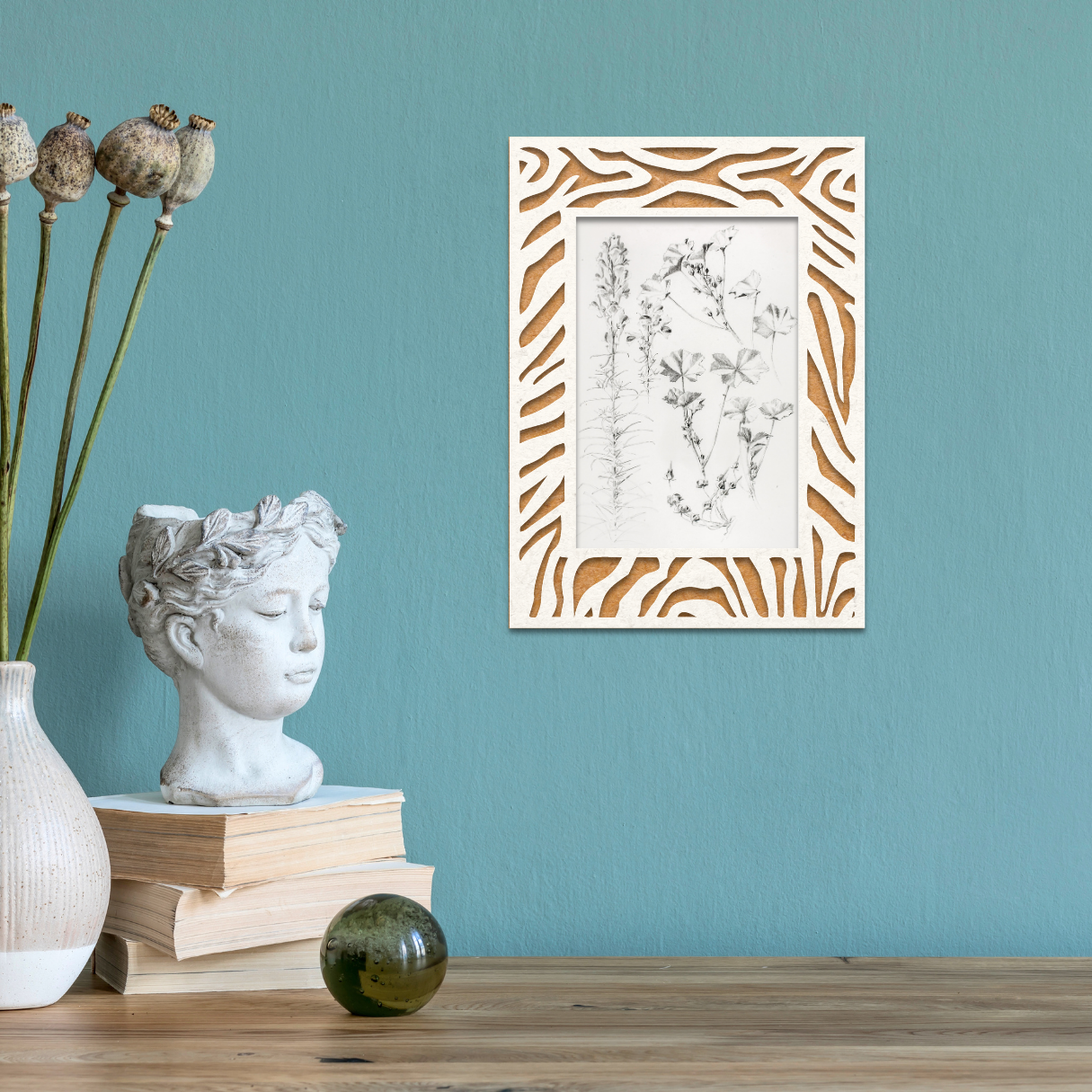 Zebra Pattern Frame