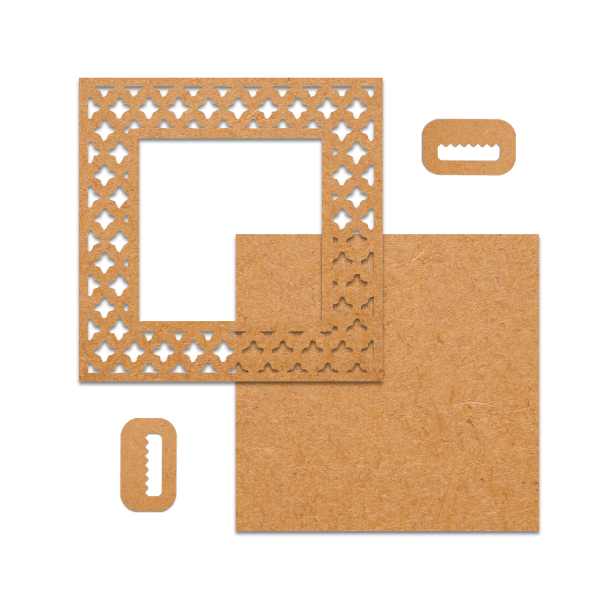 Square Star Pattern Frame