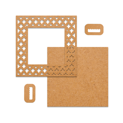 Square Star Pattern Frame