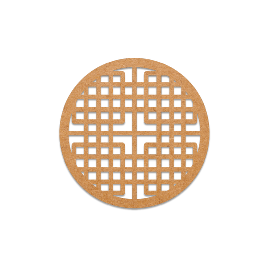 Crosshatch Coaster