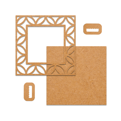 Square Geometric Frame