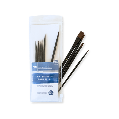 Set of 10 Paint Brushes