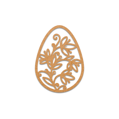 Floral Easter Egg