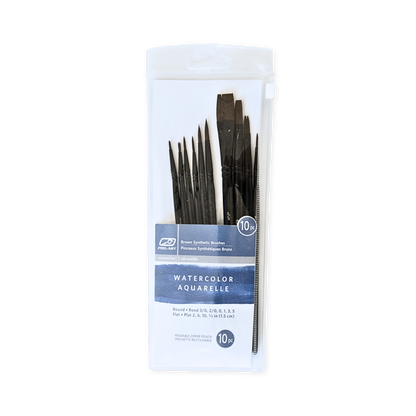 Set of 10 Paint Brushes