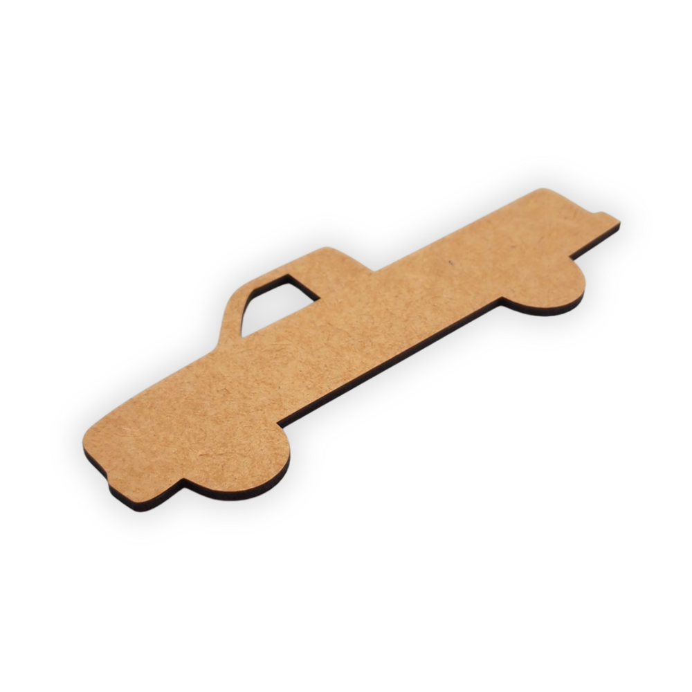 Toyota Hilux bakkie car wood laser cutout