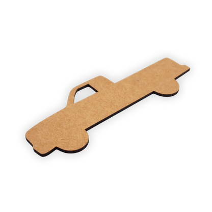 Toyota Hilux bakkie car wood laser cutout