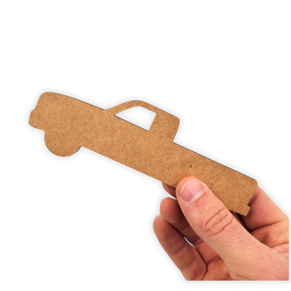 Toyota Hilux bakkie car wood laser cutout