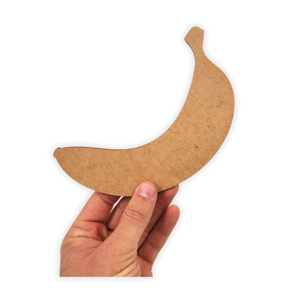 Banana wooden blank