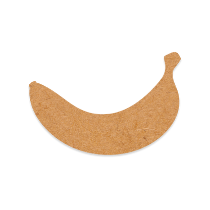 Our Banana blank is intricately cut from 3mm MDF wood.