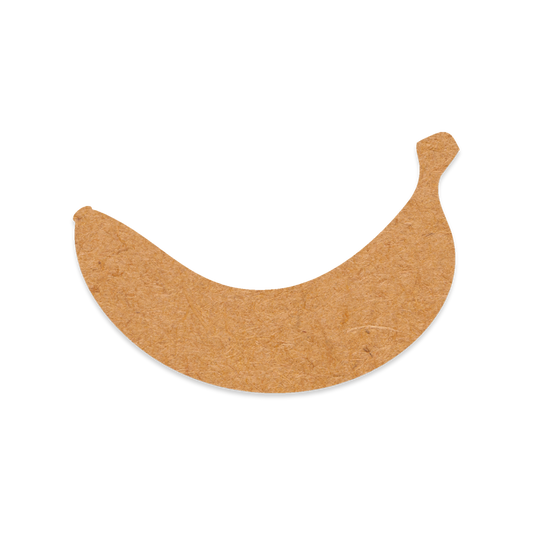 Our Banana blank is intricately cut from 3mm MDF wood.