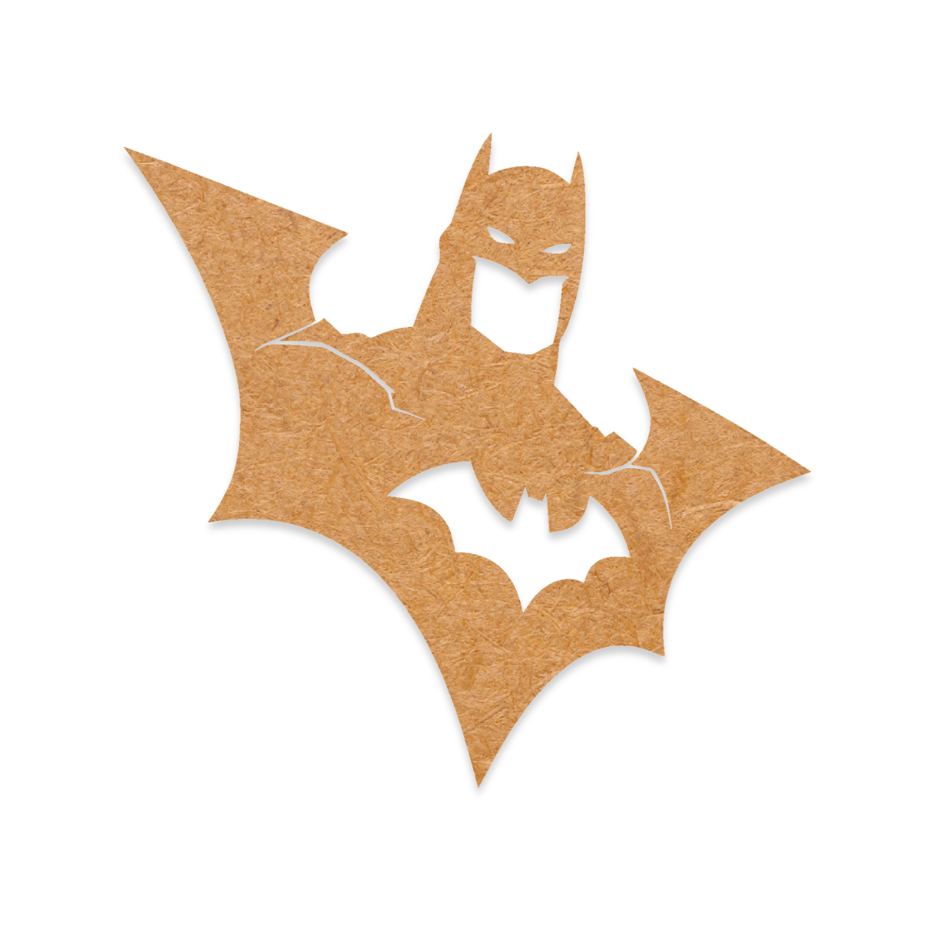 Batman sign wooden blank cut out of 3mm MDF