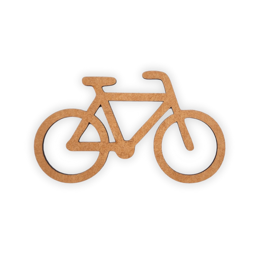 Children's bicycle wooden laser cutout