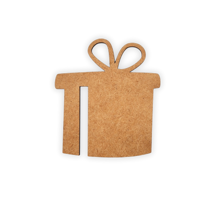 Christmas/birthday gift cutout