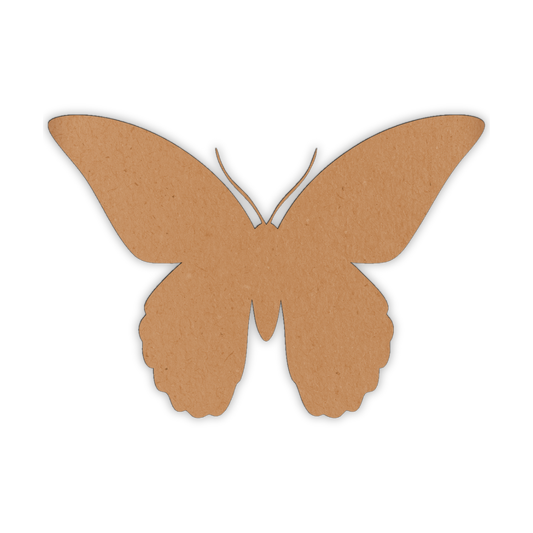 Butterfly wooden shape cutout