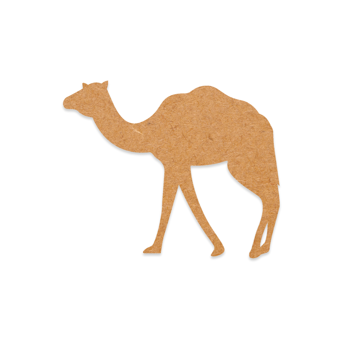 Our Camel is intricately cut from 3mm MDF wood.