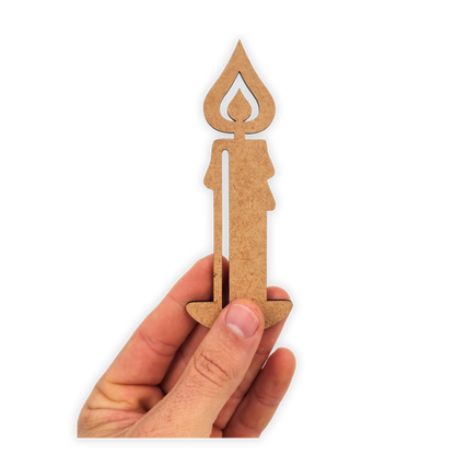 Candle with Dripping Wax