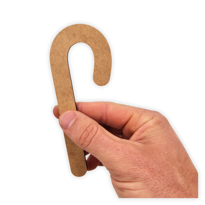 Candy Cane Christmas decoration wood cutout