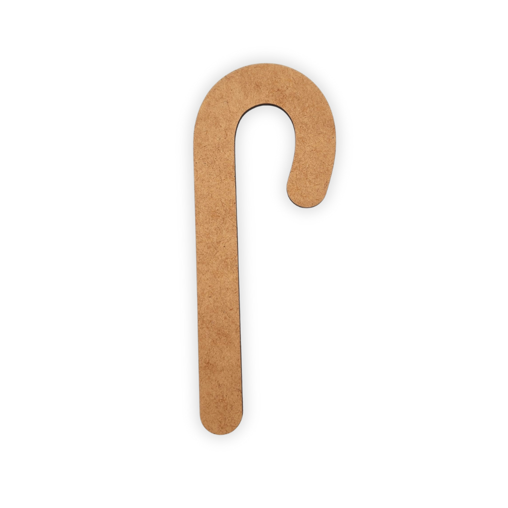 Candy Cane Christmas decoration wood cutout