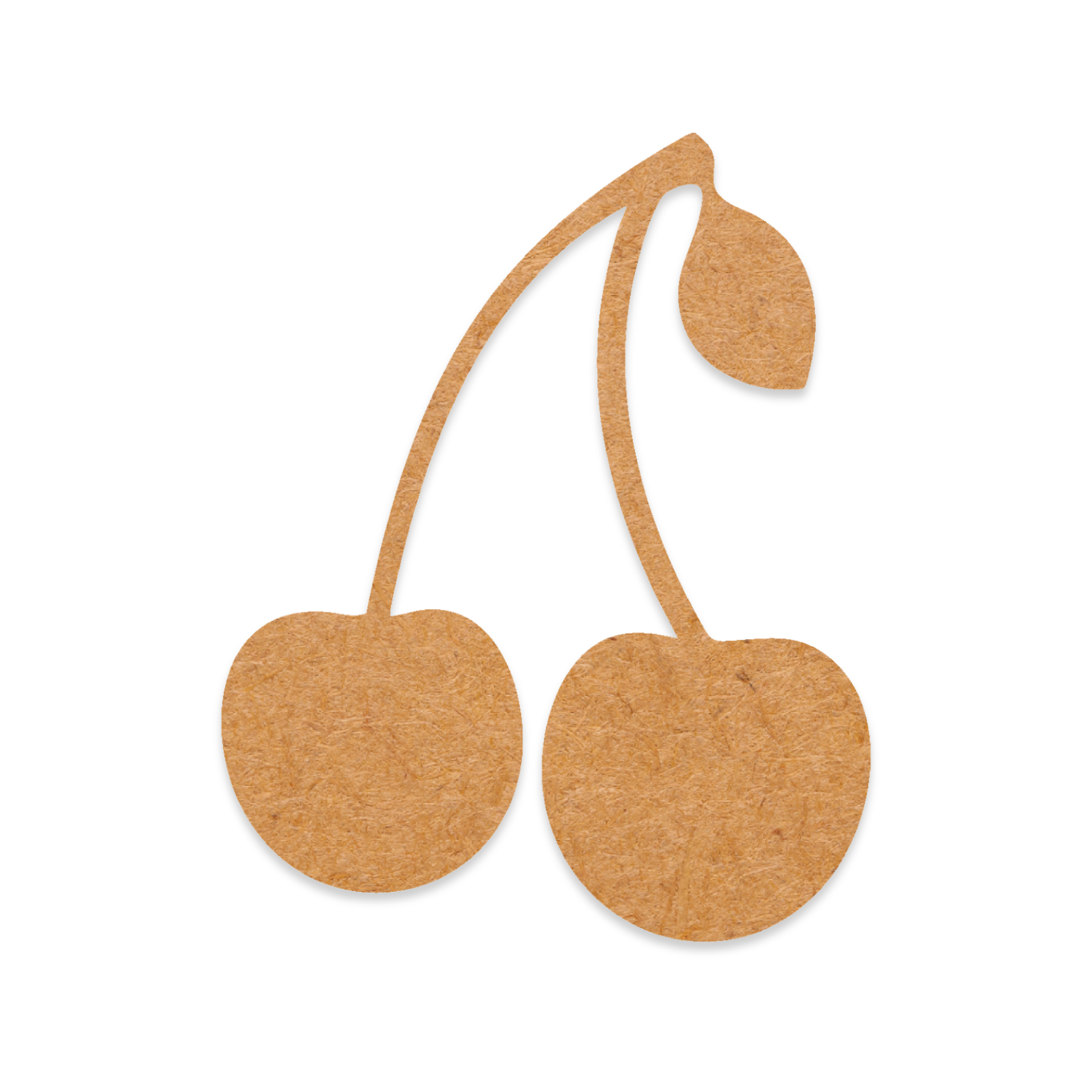 Our Cherries blank is intricately cut from 3mm MDF wood.