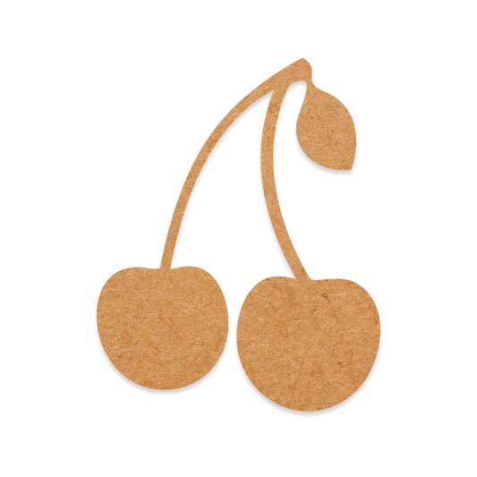 Our Cherries blank is intricately cut from 3mm MDF wood.