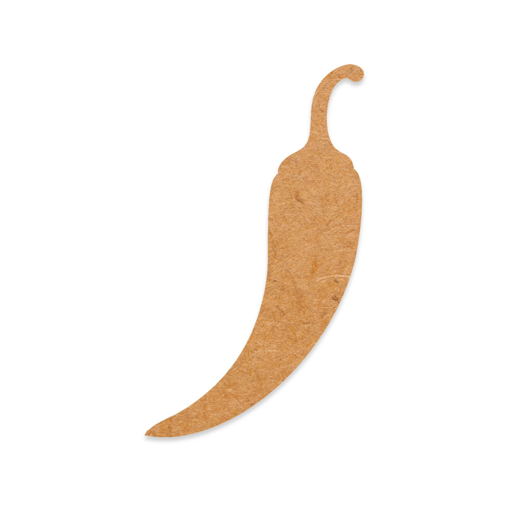 Our Chilli Pepper blank is intricately cut from 3mm MDF wood.
