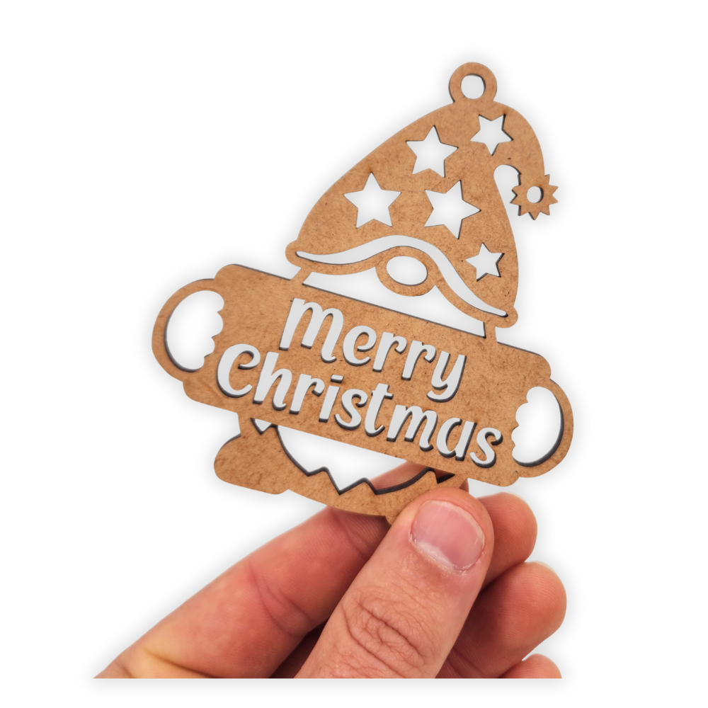 Merry Christmas gnome decoration