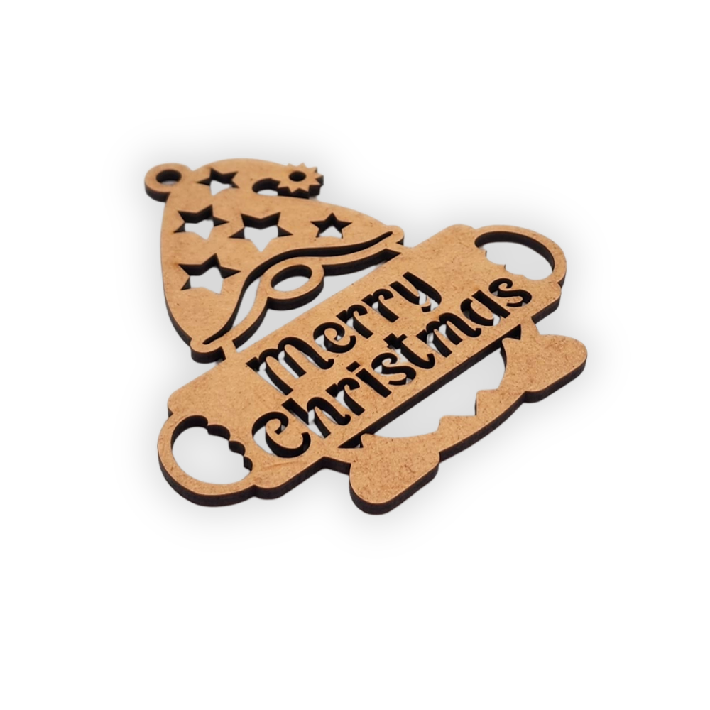 Merry Christmas gnome decoration