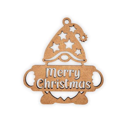 Merry Christmas gnome decoration