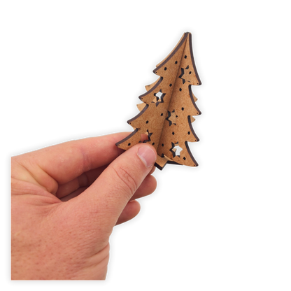 Self assemble wooden Christmas tree