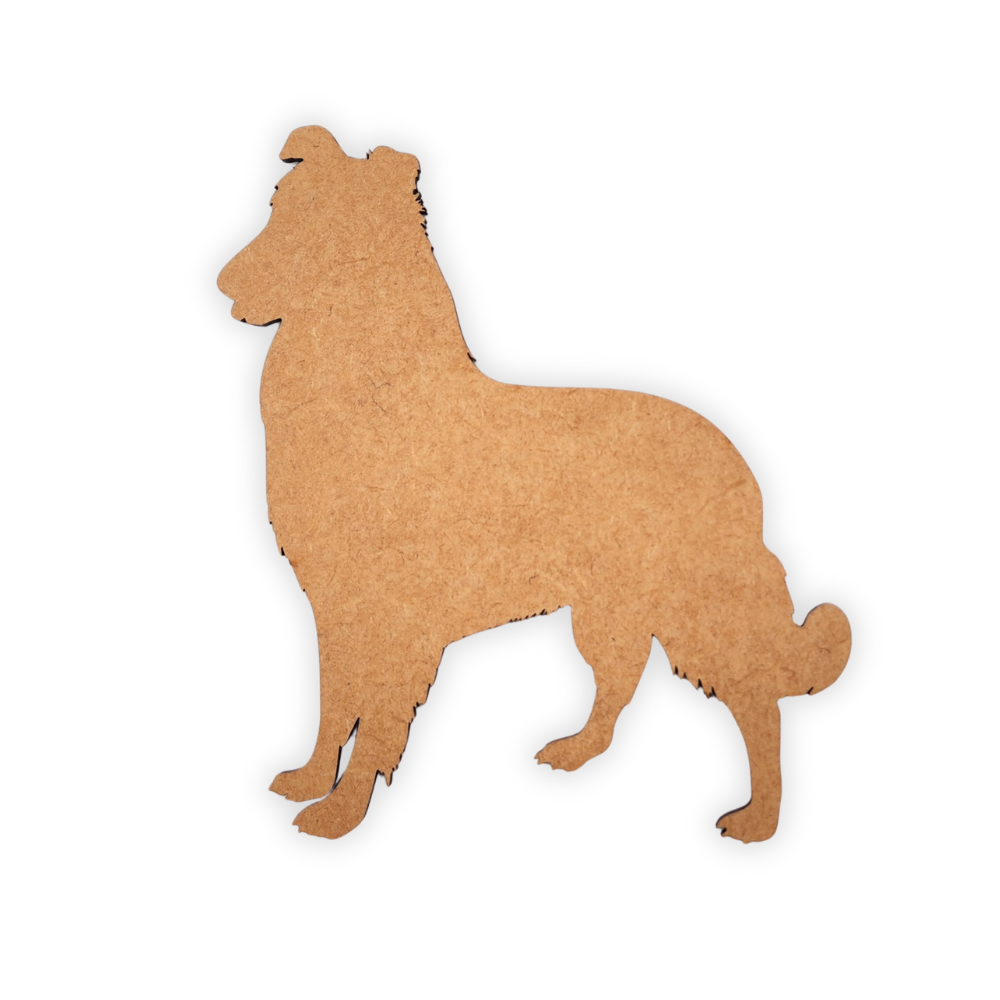 Dog wood blank cutout