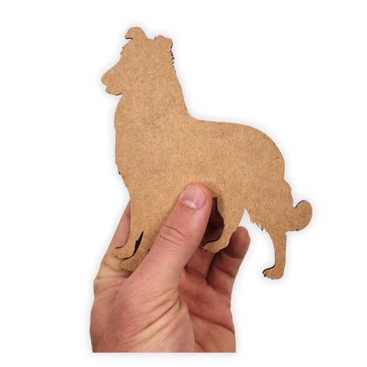 Dog wood blank cutout