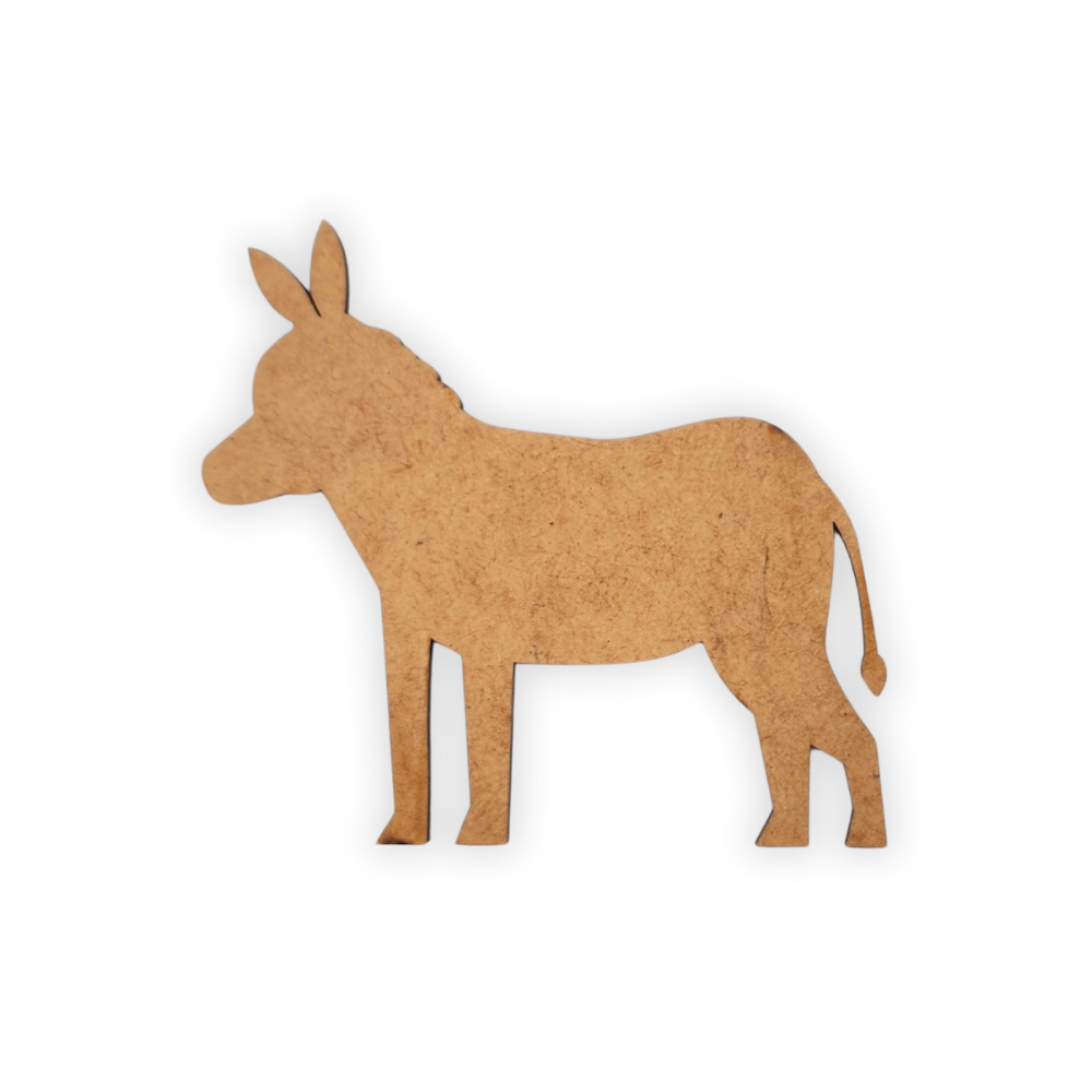 Donkey farmyard cutout

