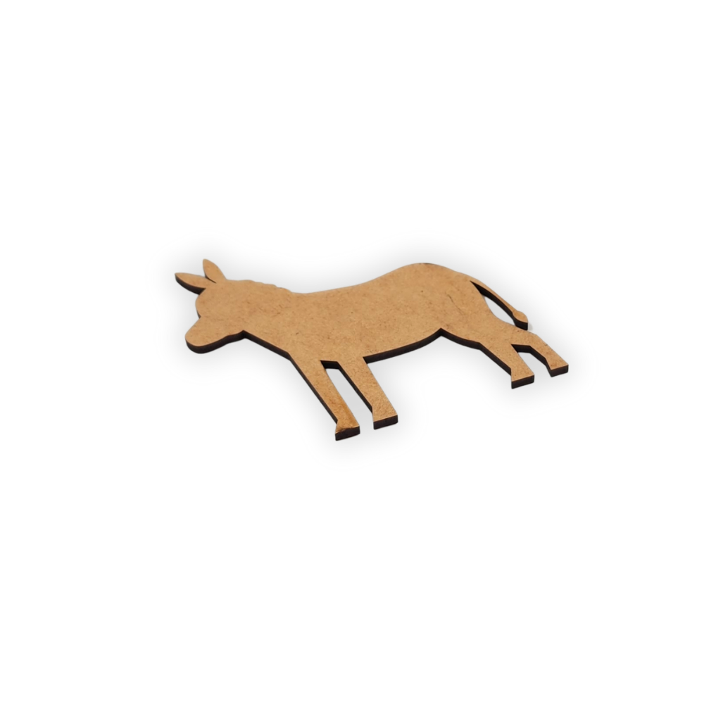 Donkey farmyard cutout
