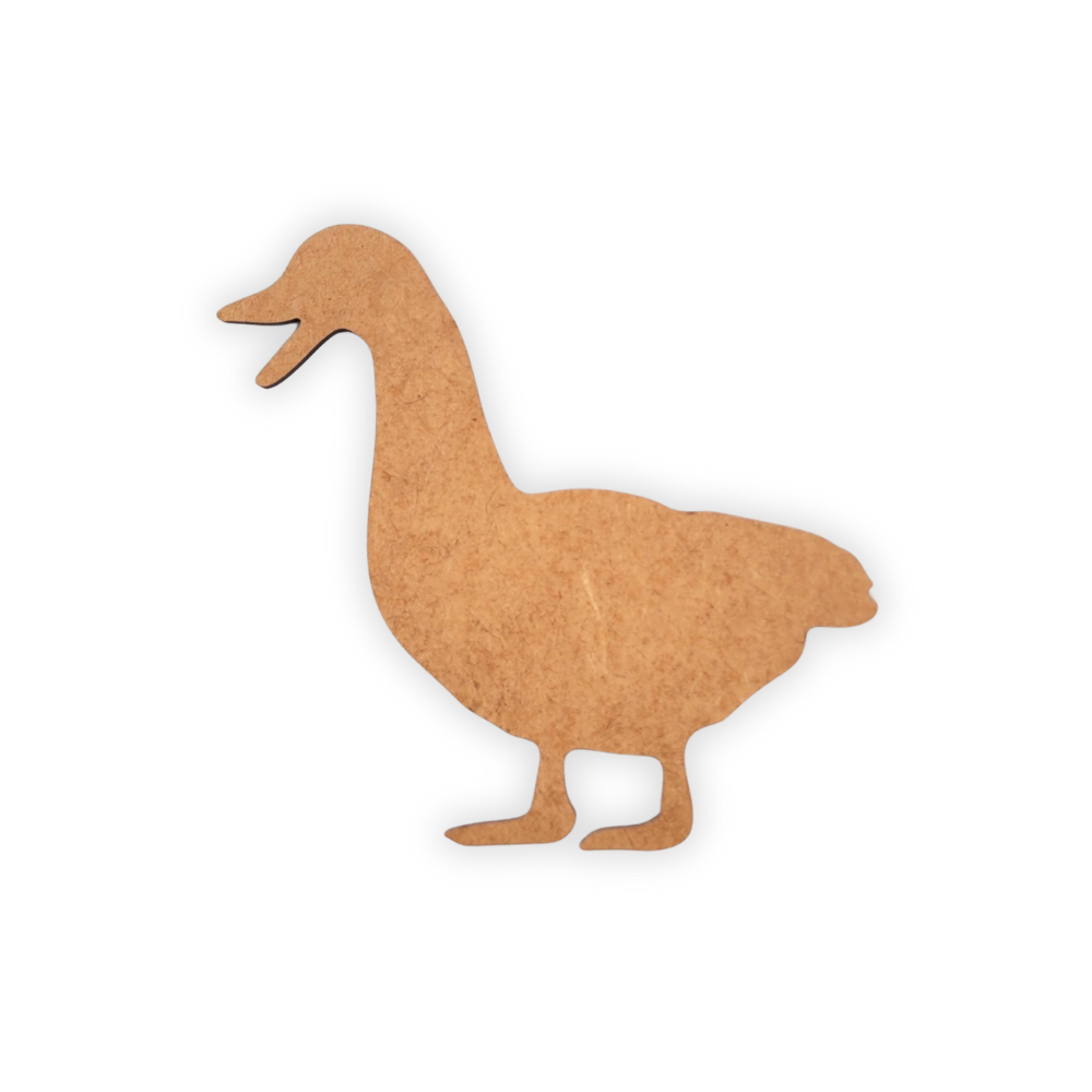Duck wooden blank for painting