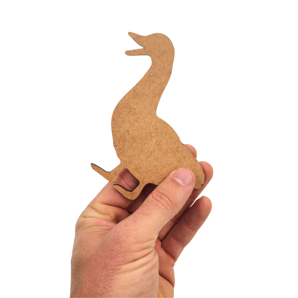 Duck wooden blank for painting