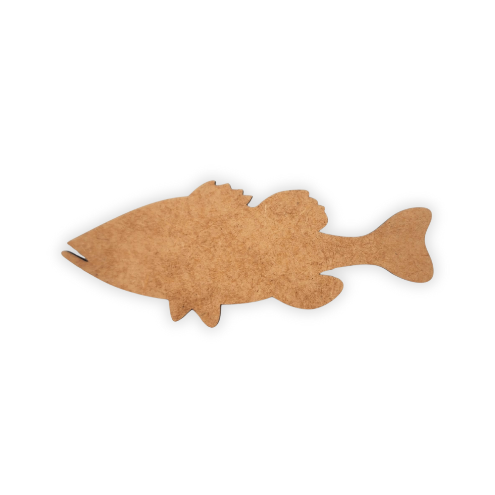 Fish in the sea wood cutout