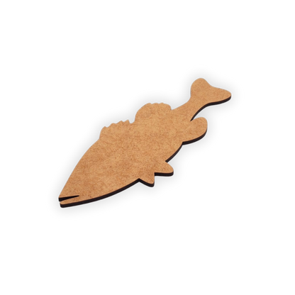 Fish in the sea wood cutout