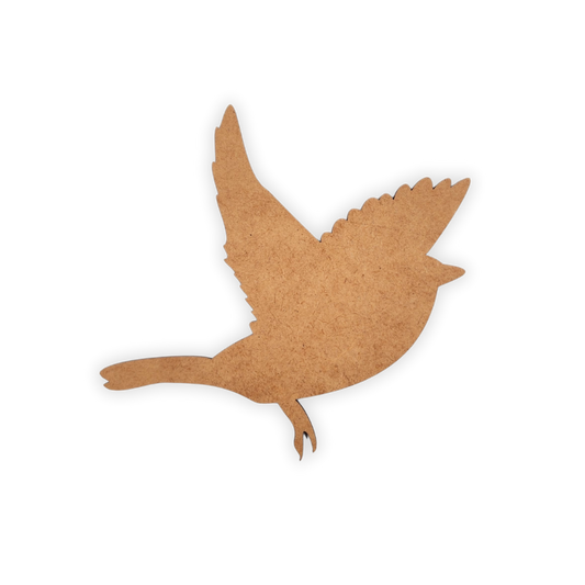 Bird flying wood blank to paint