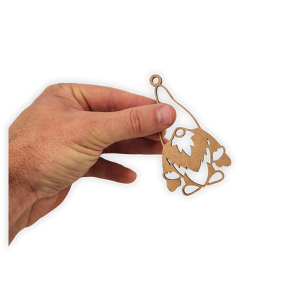 Christmas Gnome wooden cutout